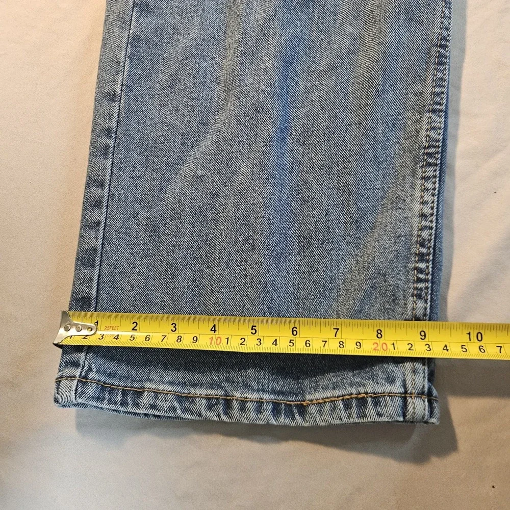 Levi Strauss Signature Gold Jeans Mens 44x30 Regular Fit Blue Denim Stretch‎